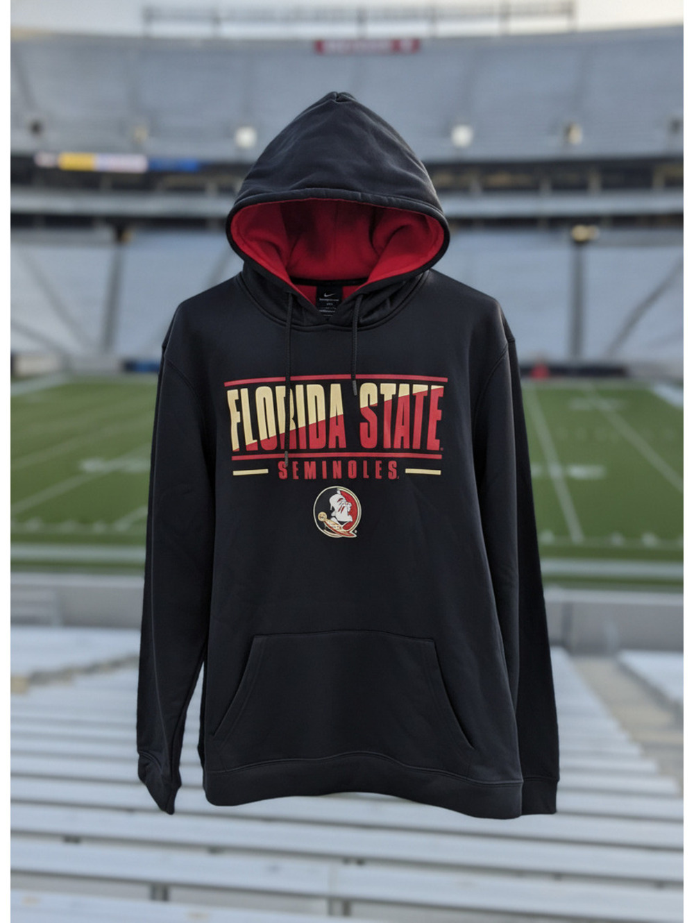 Colosseum Florida State Seminoles Pullover Hoodie Sweatshirt Size L Licensed